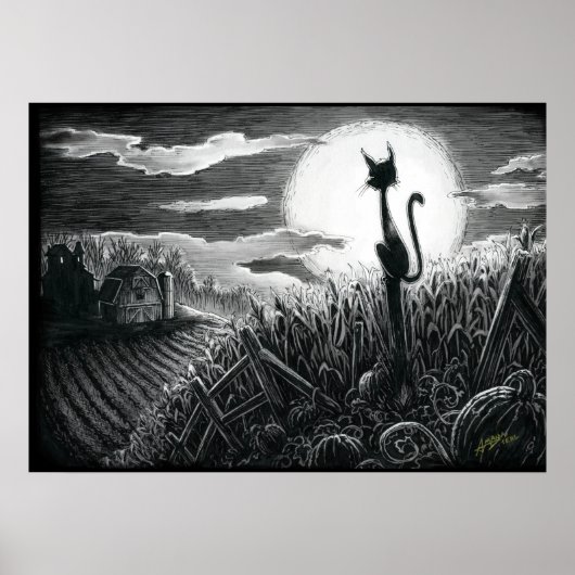 Moonlight Posterでブー子猫 ポスター (正面)