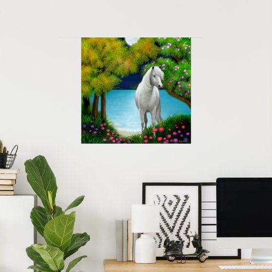 Moonlight Poster ポスター (ホームオフィス)