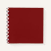 Moonlight Red ノートブック (正面)