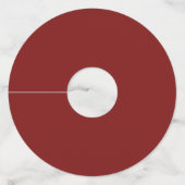 Moonlight Red ワイングラスタグ (正面)