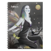 Moonlight Singer Spiral Photo Notebook ノートブック (正面)