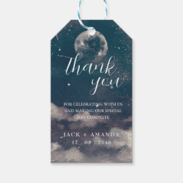 Moonlight Stars wedding decoration packaging tag ギフトタグ