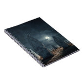 Moonlit Ancient Standing Stones Notebook ノートブック (右側)