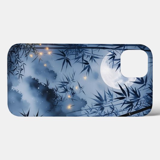Moonlit Bamboo Reverie Case-Mate iPhoneケース (裏面 (横))