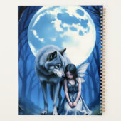 Moonlit Bond – The Wolf and the Gothic Fairy. プランナー手帳 (裏面)