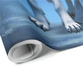 Moonlit Bond – The Wolf and the Gothic Fairy.   ラッピングペーパー (ロールコーナー)