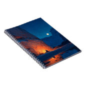 Moonlit Canyon Campfire Notebook ノートブック (右側)