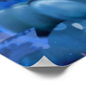 Moonlit cats – ポスタープリント ポスター (角)