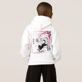 Moonlit Cherry Blossom Cat Soccer for japaness art (裏面フル)