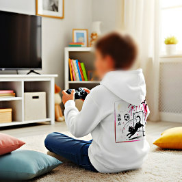 Moonlit Cherry Blossom Cat Soccer for japaness art