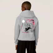 Moonlit Cherry Blossom Cat Soccer for japaness art (裏面フル)