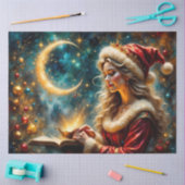 Moonlit Christmas Sorceress Magical Holiday Clause 薄葉紙 (クラフト)