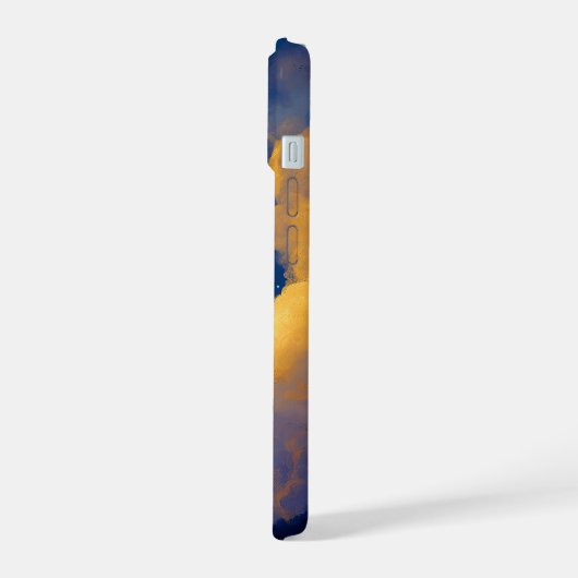 Moonlit Clouds iPhone 15 Case  15ケース (左側面)