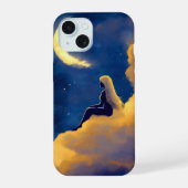 Moonlit Clouds iPhone 15 Case  15ケース (裏面)