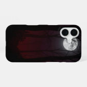 Moonlit Dark Forest Gothic Phone Case iPhone 16ケース (裏面横)