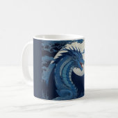 Moonlit Dragon of Fuji Mug コーヒーマグカップ (正面左)