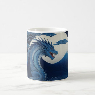 Moonlit Dragon of Fuji Mug コーヒーマグカップ