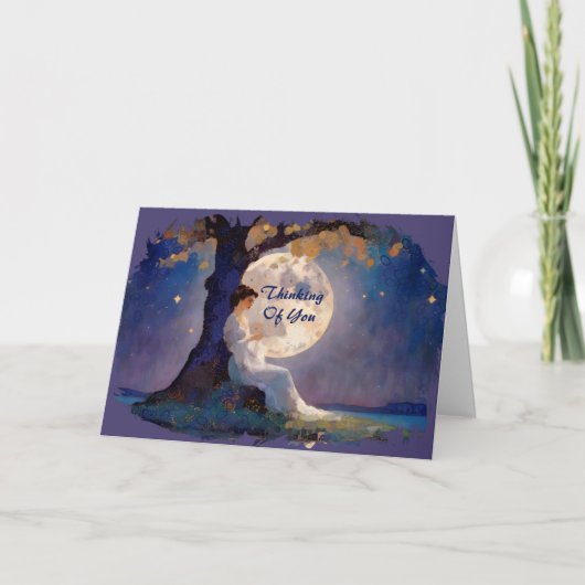 Moonlit Dreamer - Serene Night Sky カード (正面)