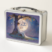 Moonlit Dreamer - Serene Night Sky メタルランチボックス (正面)