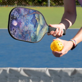 Moonlit Enchanted Forest Nightscape ピックルボールラケット