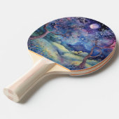 Moonlit Enchanted Forest Nightscape 卓球ラケット (正面アングル)