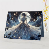 Moonlit Fairy Princess Celestial Gown カード (黄色い花)