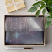 Moonlit Fairytale Mystical White Horse Decoupage 薄葉紙 (ギフト)