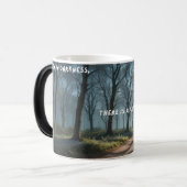 Moonlit Forest Path Reveal Mug – Find Your Way モーフィングマグカップ (正面左)