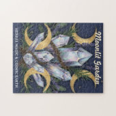 Moonlit Garden Crystal Bouquet • Herbal Magic ジグソーパズル (横)