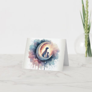Moonlit Good - Pet Loss Companity Card with Wate シーズンカード