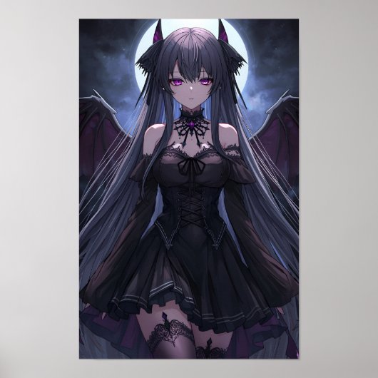 Moonlit Gothic Succubus ポスター (正面)