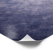 Moonlit Grove Celestial Woodland Wedding ポスター (コーナー)