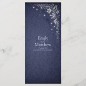 Moonlit Grove Celestial Woodland Wedding Party メニュー (裏面)