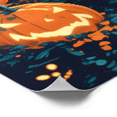 Moonlit Haunted House Pathway ポスター (角)