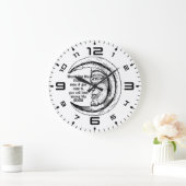 Moonlit Inspiration Wall Clock ラージ壁時計 (ホーム)