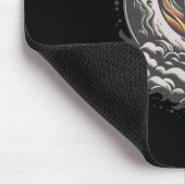 Moonlit Magic-Black BG マウスパッド (コーナー)