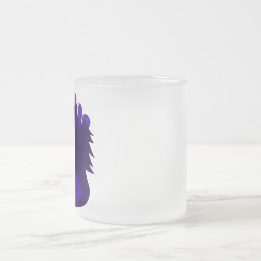 Moonlit Midnight フロストグラスマグカップ (中央)