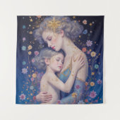 Moonlit Mother’s Embrace Tapestry タペストリー (正面)