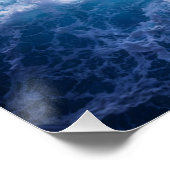 Moonlit Ocean Abyss – Mystical Fantasy Seascape ポスター (コーナー)