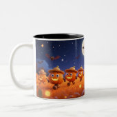 Moonlit Pumpkin Parade ツートーンマグカップ (左)