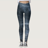 Moonlit Rain Lake Leggings - Atmospheric Design レギンス (正面)