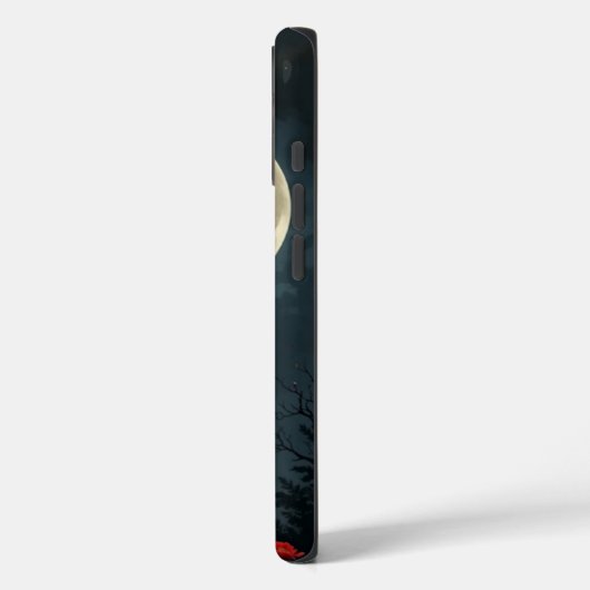 Moonlit Raven iPhone 16ケース Case-Mate iPhoneケース (裏面 / 左)