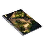 Moonlit Rooftop Garden Retreat Notebook ノートブック (右側)