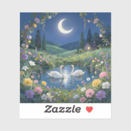 Moonlit Serenade - Square Vinyl  シール