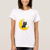 Moonlit Star Cat Tシャツ (正面)