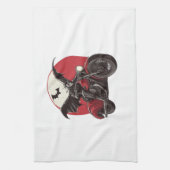  Moonlit Vampire Ride キッチンタオル (縦)