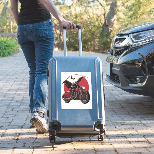 Moonlit Vampire Ride シール (スーツケースインサイチュ)