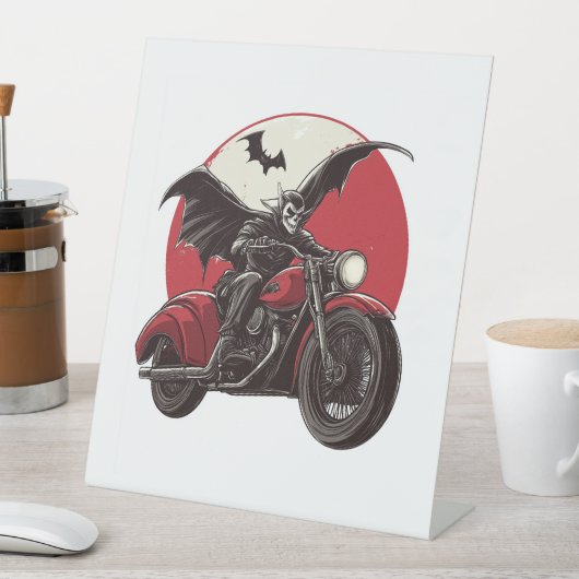  Moonlit Vampire Ride 台座サイン (インサイチュ)