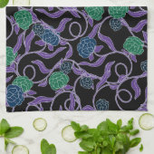 Moonlit Vine - Mysticool Collection キッチンタオル (折り畳み)