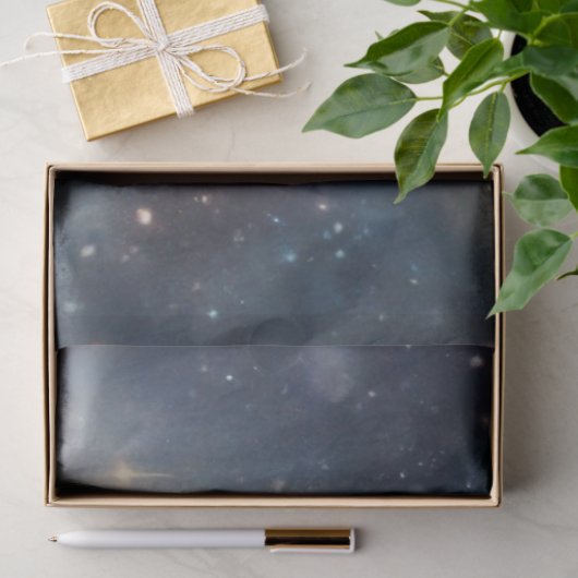 Moonlit White Horse Galaxy Craft Decoupage 薄葉紙 (ギフト)